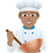 Man Cook- Medium Skin Tone emoji on Emojione